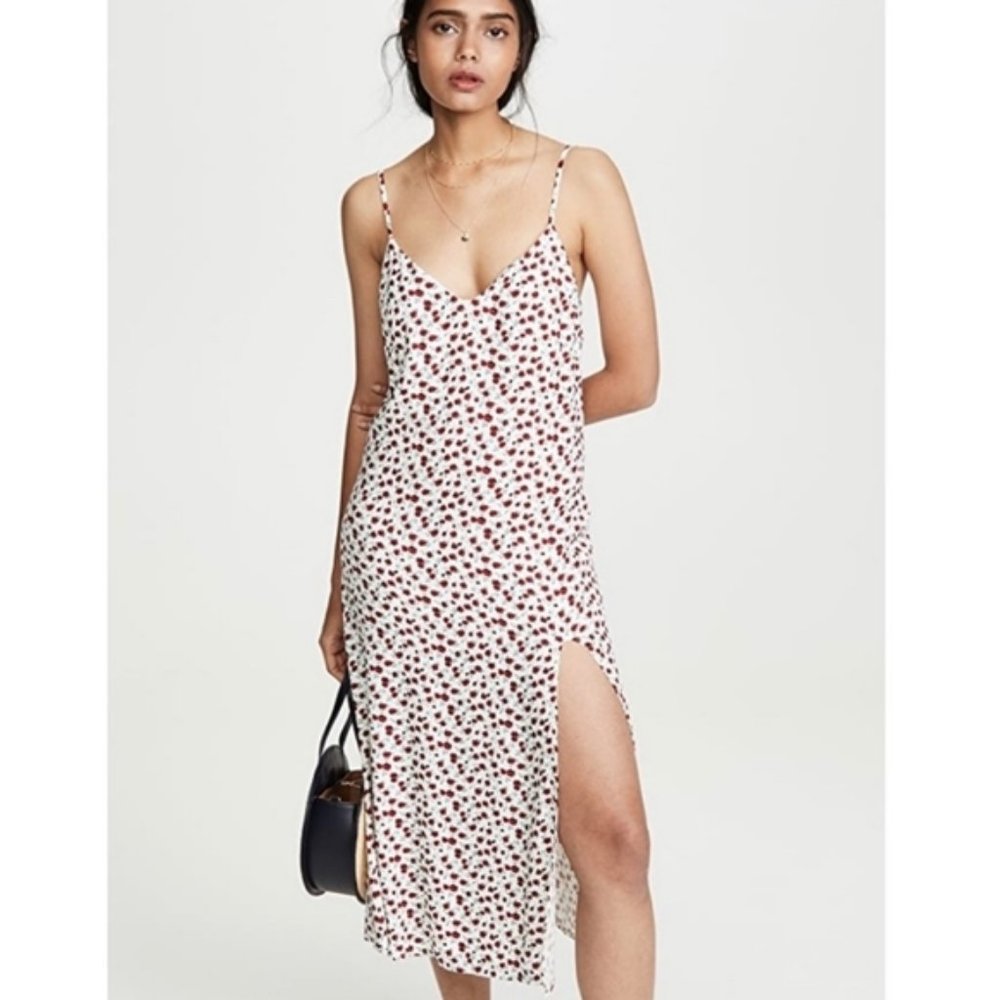 Reformation Crimini Dress - Rose Print size 4